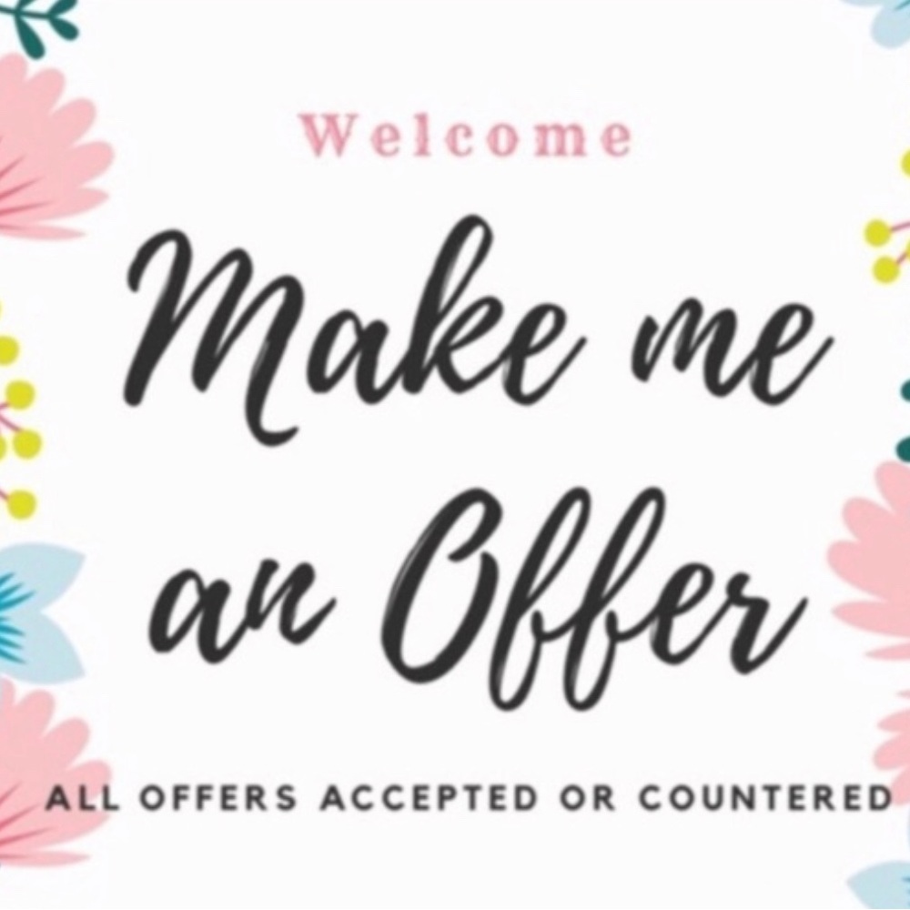 Please feel free to make me a reasonable offer on any item. I also bundle :)